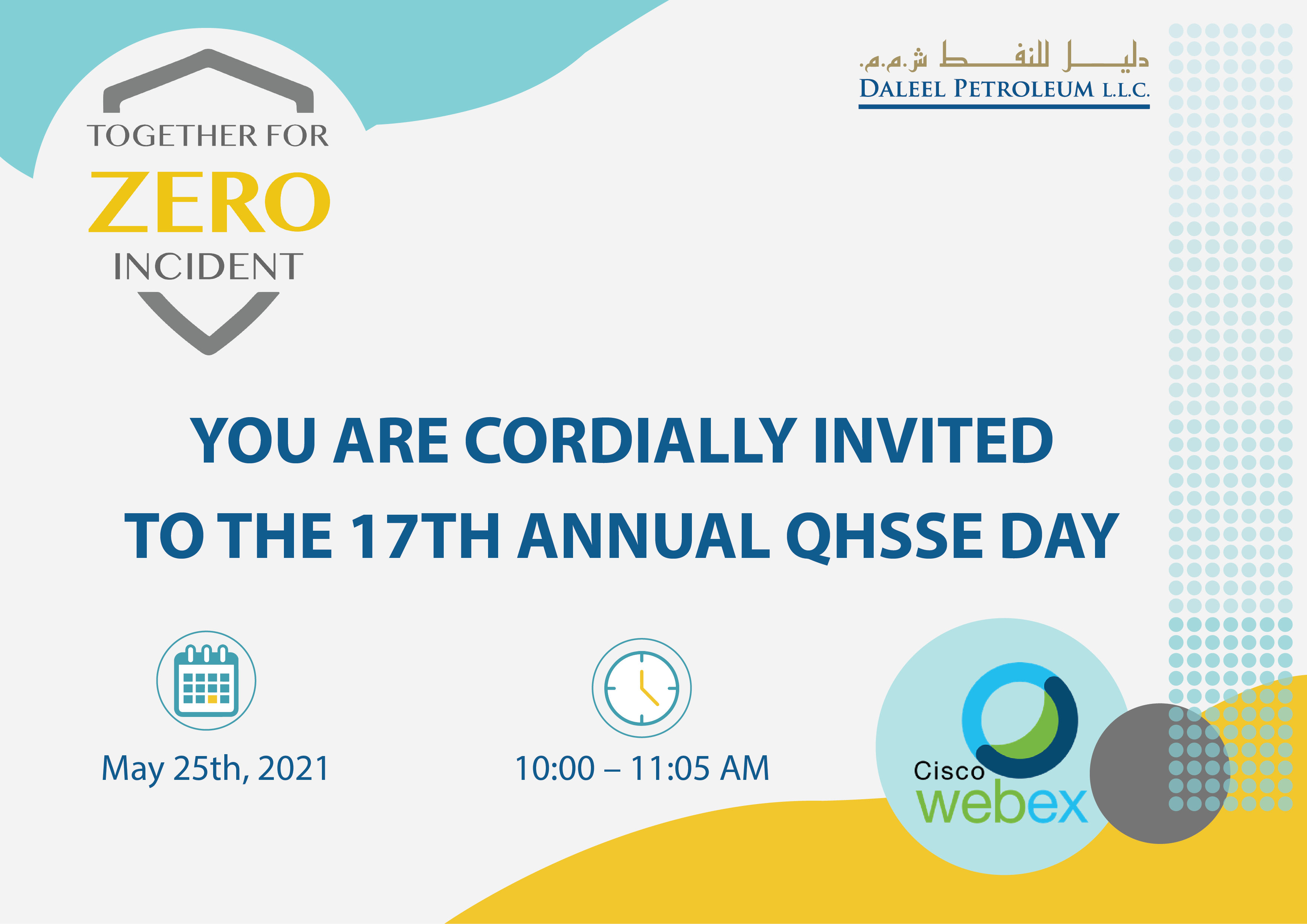Virtually: Health, Safety, Security and Environment (QHSSE) Awareness Day